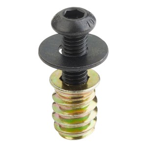 SOTECH 16 Stück Schraubenset M6x20 mit Gewindeeinsatz M6x15