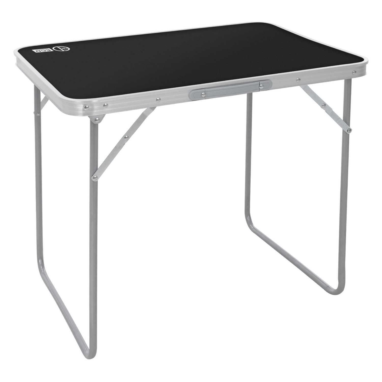 ECD Germany Alu Campingtisch Klapptisch 70x50x60 cm Schwarz Klappbar günstig online kaufen