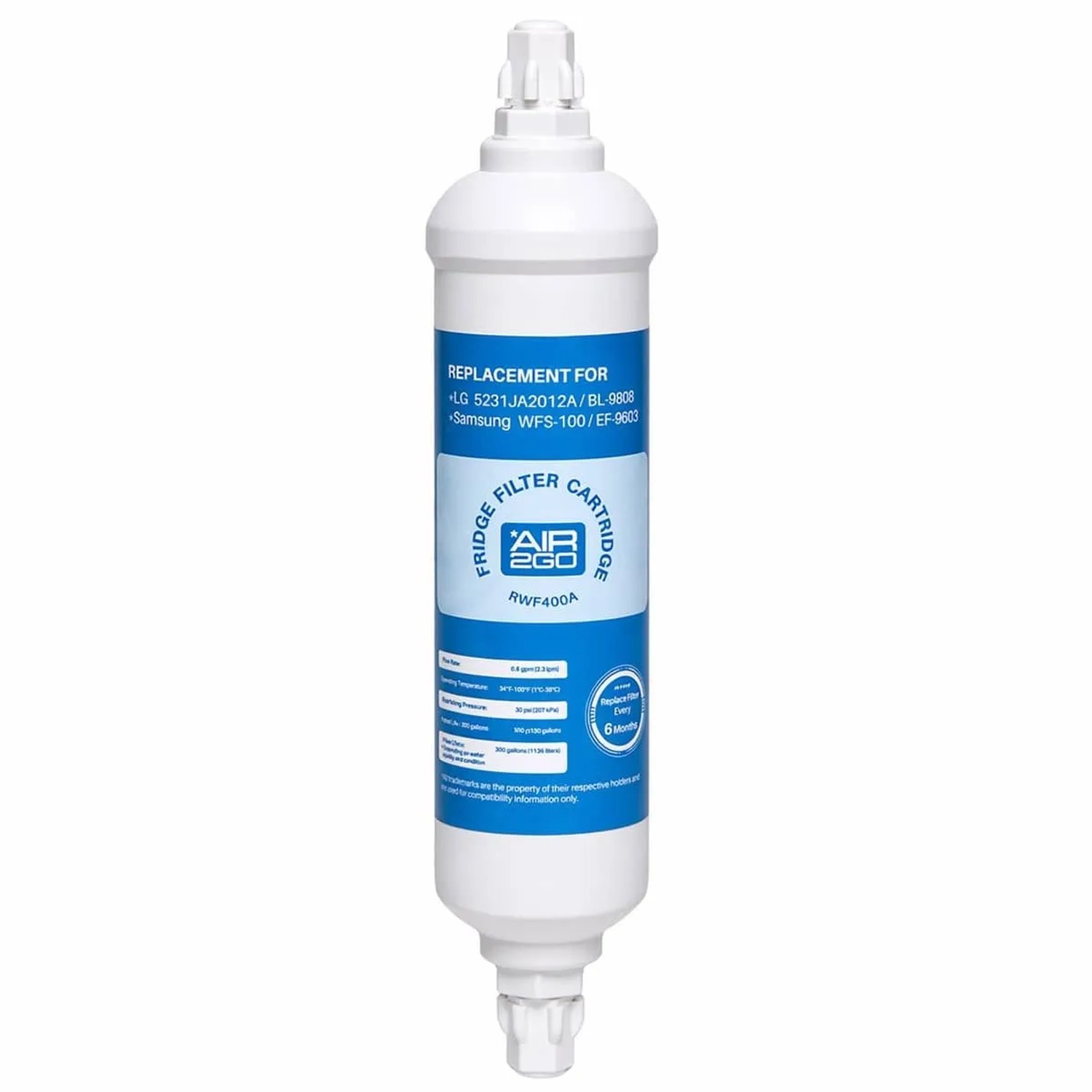 AIR2GO Wasserfilter für Daewoo RWF0400A