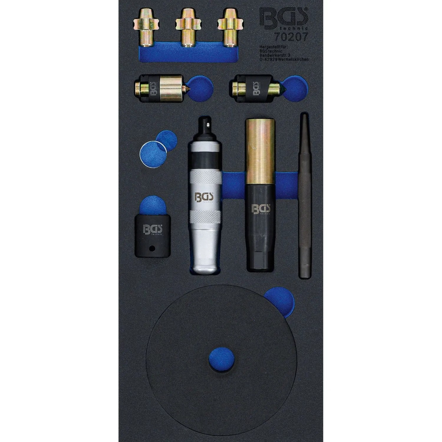 BGS Felgenschloss Demontage Satz Universal 70207