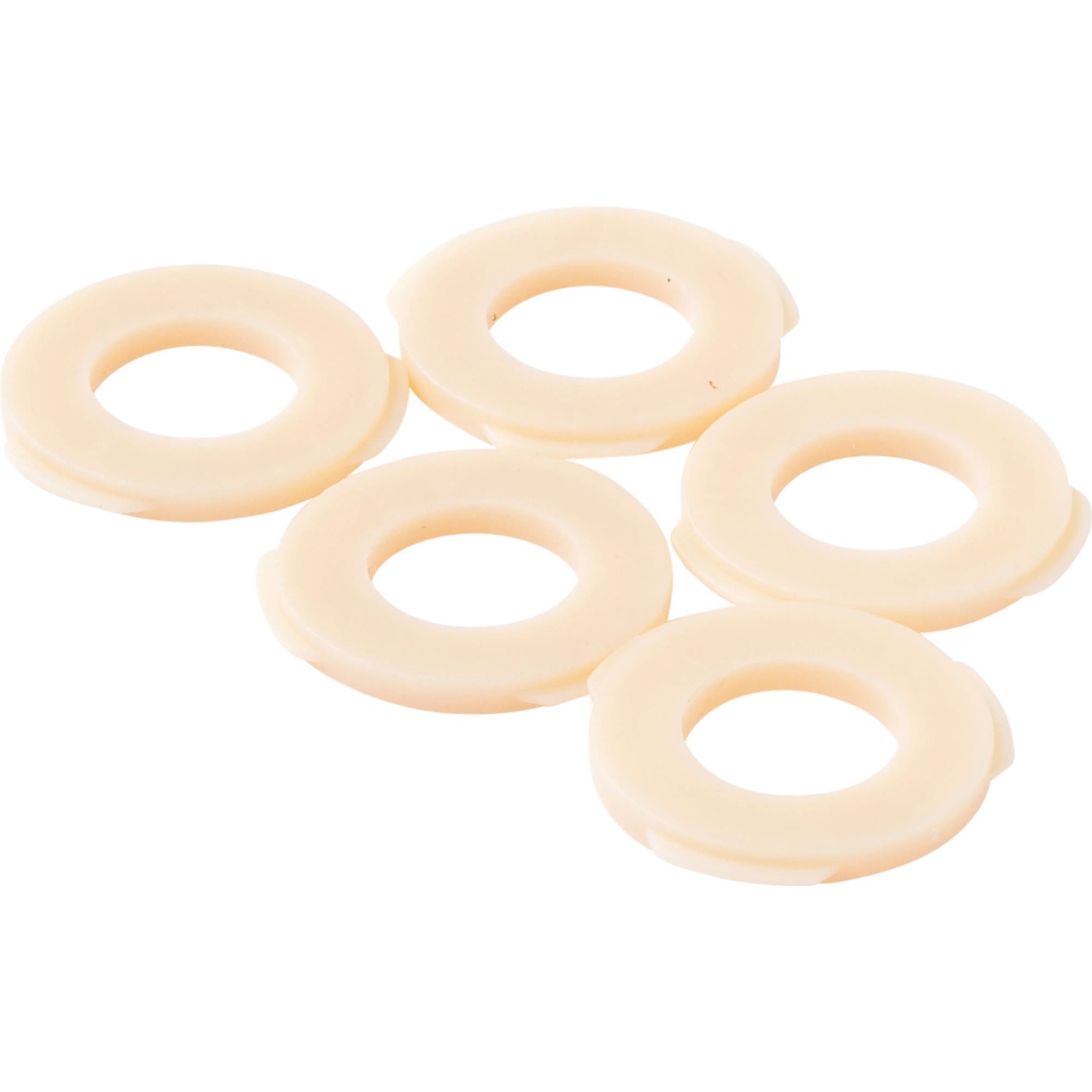 KÖRO TPE-Ring 10 mm x 18,5 mm x 2 mm mit Lippen für Brauseschlauch 1/2 Zoll 5 Stück