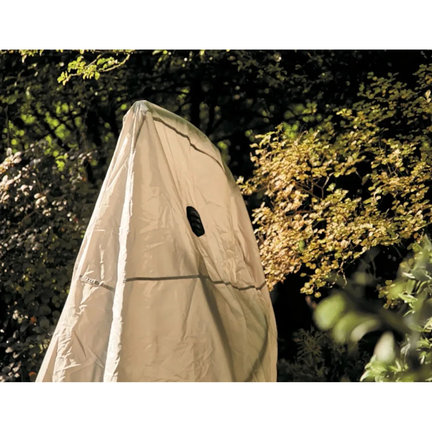 Graue Siena Garden Schutzhülle Yobaya für Hängekorb, mit Active Air System, Ø 115 x 203 cm.