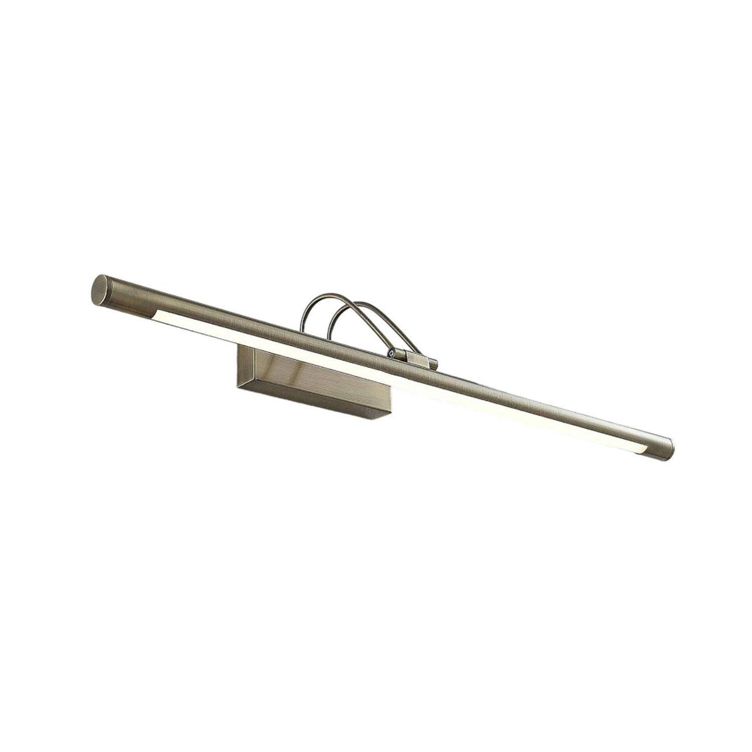 Lindby LED Wandleuchte Wandlampe Innen Mailine 9624435 Modern in Bronze aus Metall 1-flammig Wohnzimmerleuchte