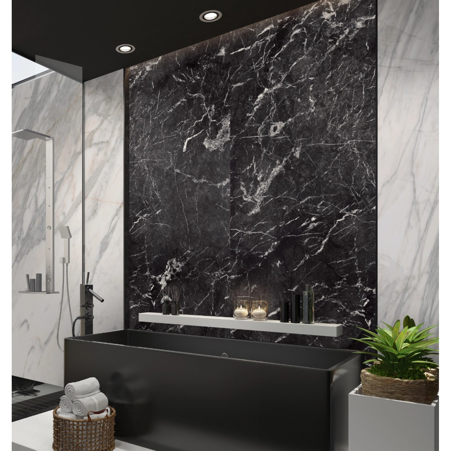 Nordholm Paneel Splash Board Signature 2800 x 1230 x 4 mm Night Sky