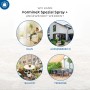 Anwendungsbereiche Protect Home Spezialspray: Haus, Außenbereich, Balkon, Terrasse.