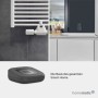 HmIP Access Point 2 Anthrazit für die Hausautomation im modernen Badezimmer.
