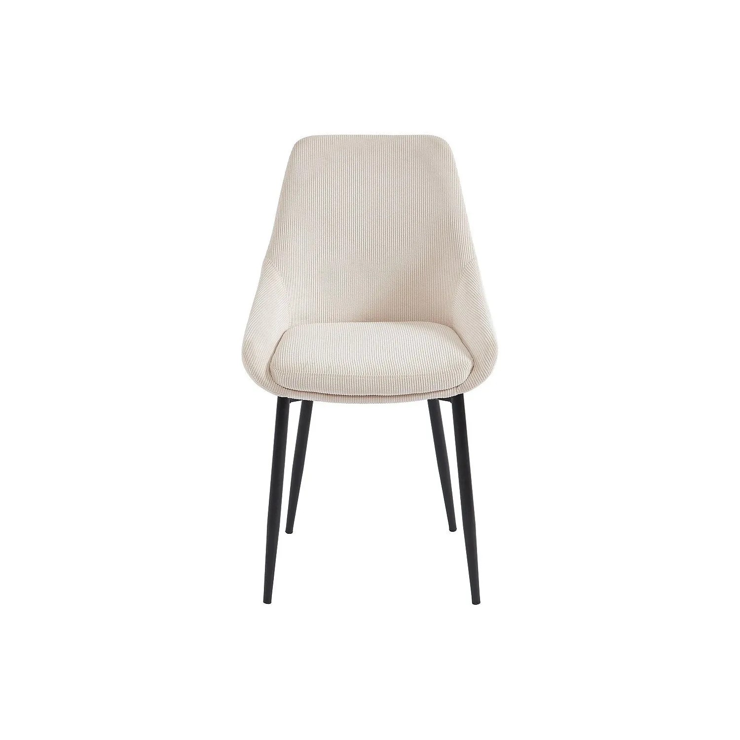 Vente-unique Stuhl Masurie Cremefarben 49 cm