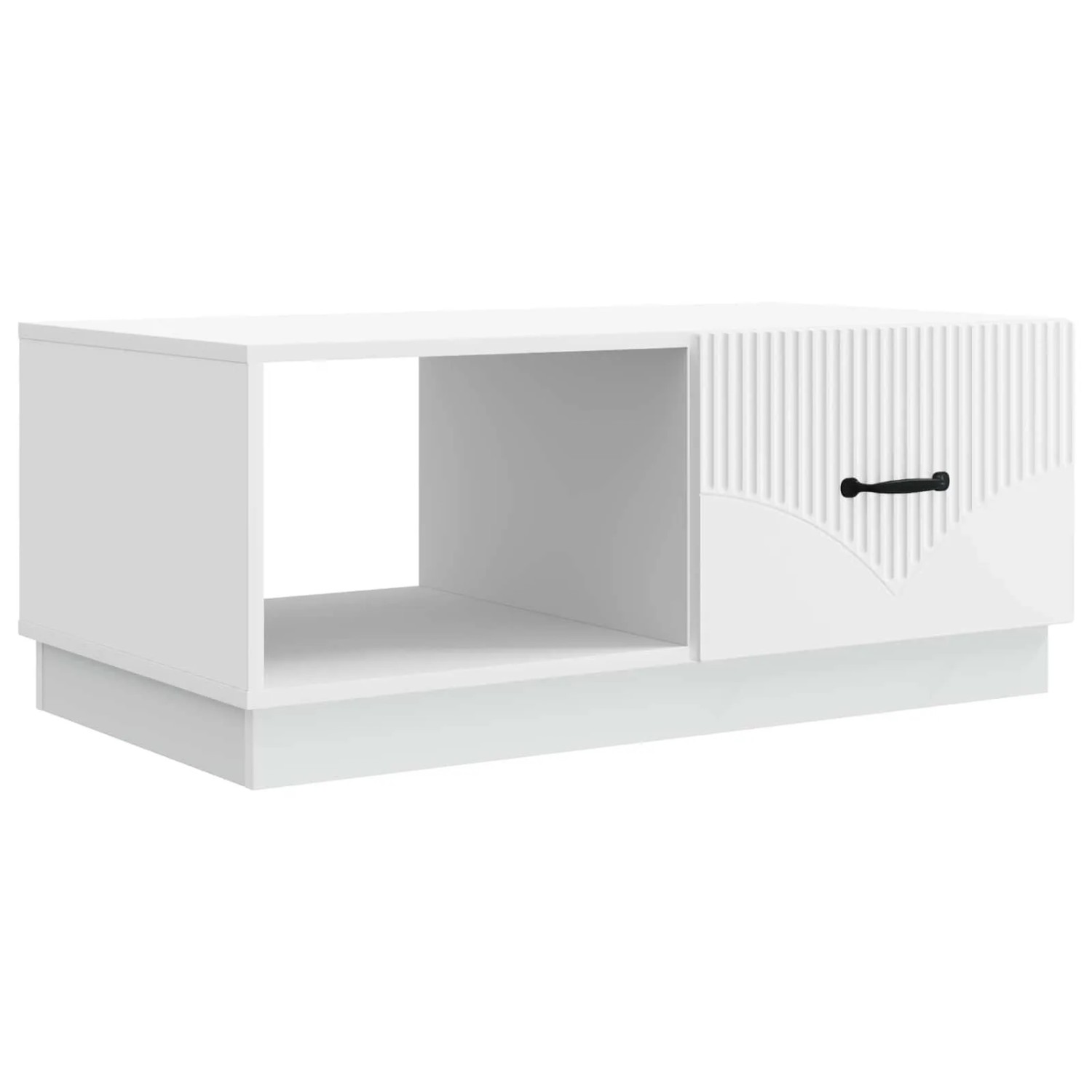 vidaXL Couchtisch Weiß 90 x 50 x 37 cm Holzwerkstoff 895415