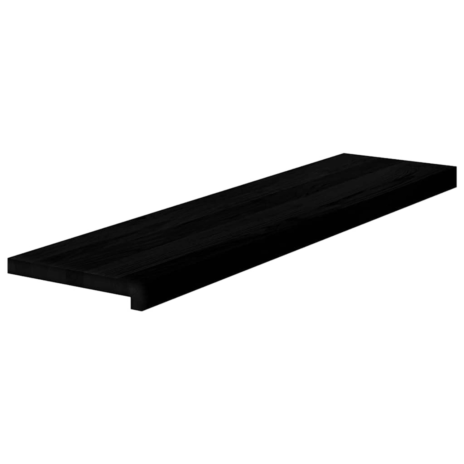 vidaXL Treppenstufen 4 Stk Dunkelbraun 100x30x2 cm Massivholz Eiche 3283022 günstig online kaufen