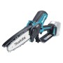 Makita Akku-Astsäge mit Akku, ideal für Gartenarbeiten und Baumschnitt.