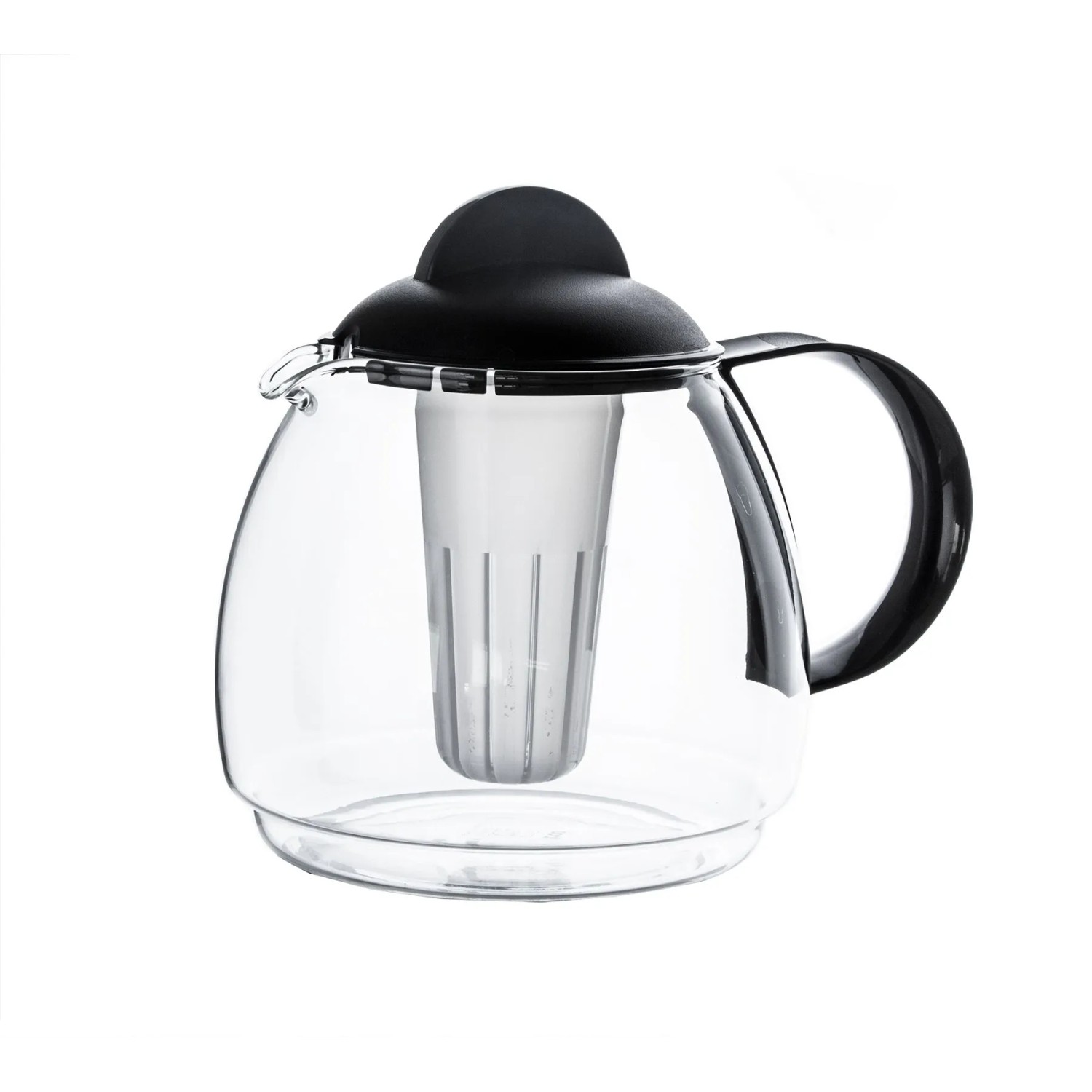 Sonstige Boral 45181 Mikrowellen-Glaskanne 1 Komma 8 Liter Mit Teefilter-Einsatz Schwarz