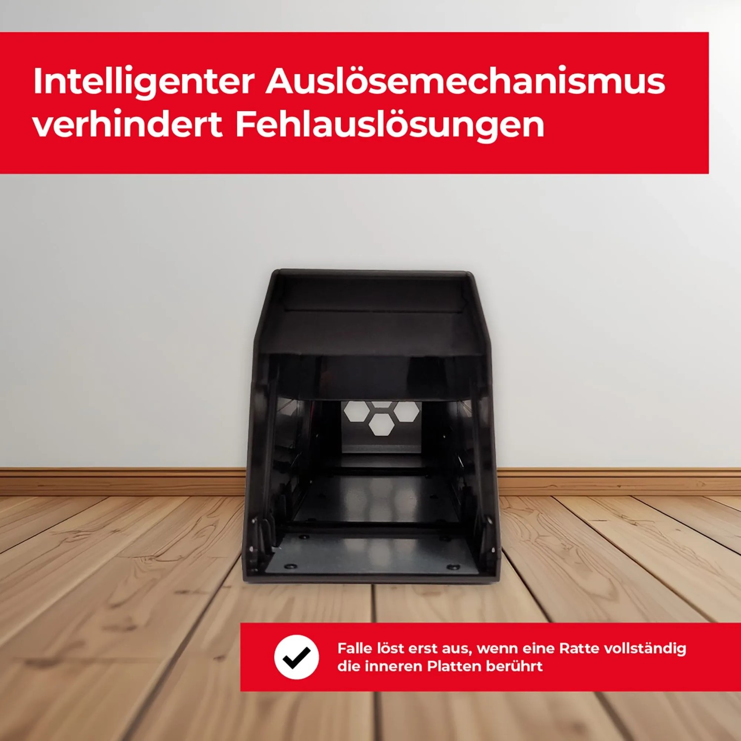 Protect Home elektronische Rattenfalle: Giftfreie Rattenbekämpfung im Innenbereich.
