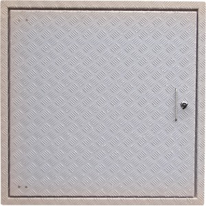 Summer Fun Schachtdeckel Modul 1 aus Aluminium für Poolbau.