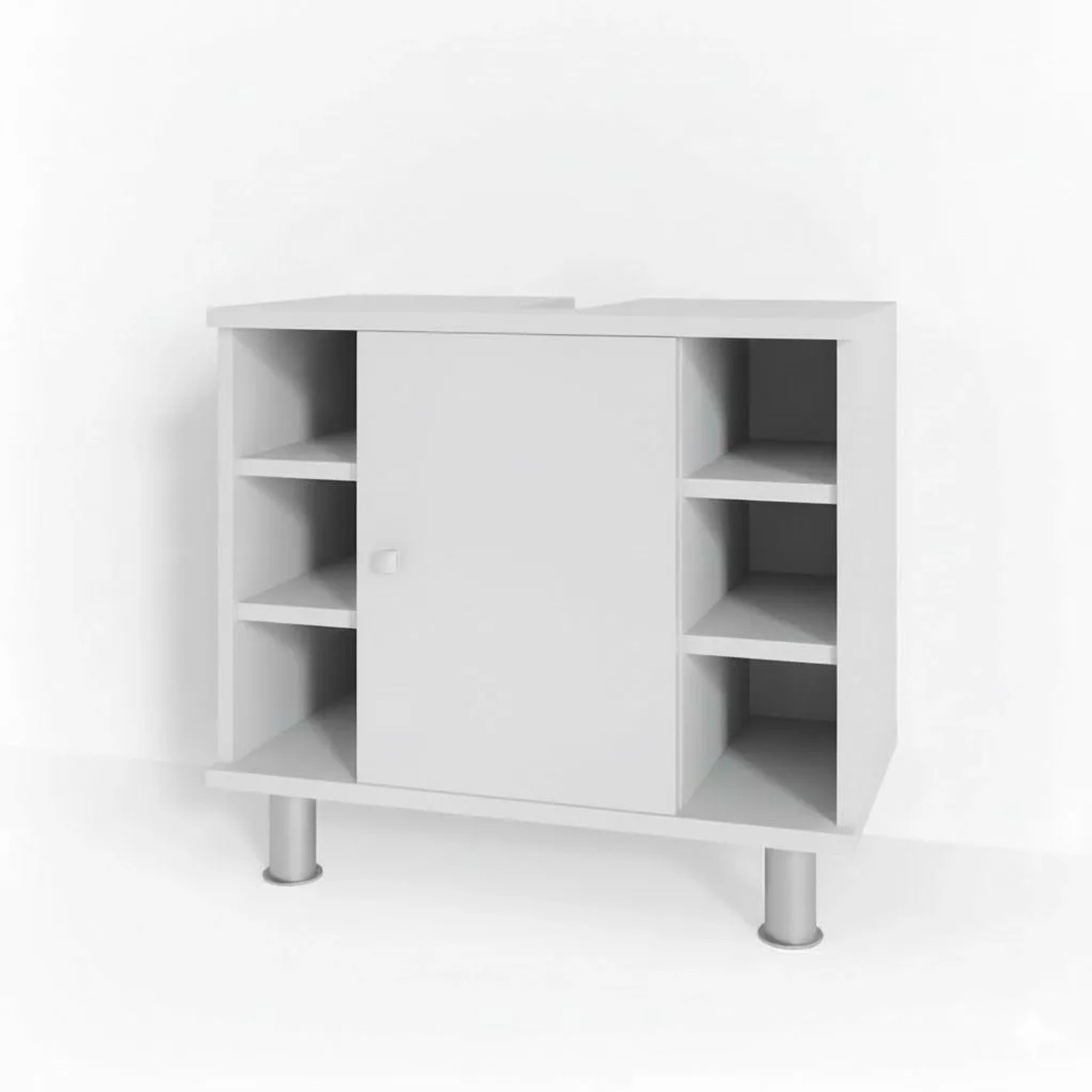 Vicco Waschbeckenunterschrank Fynn Weiß 60 x 54