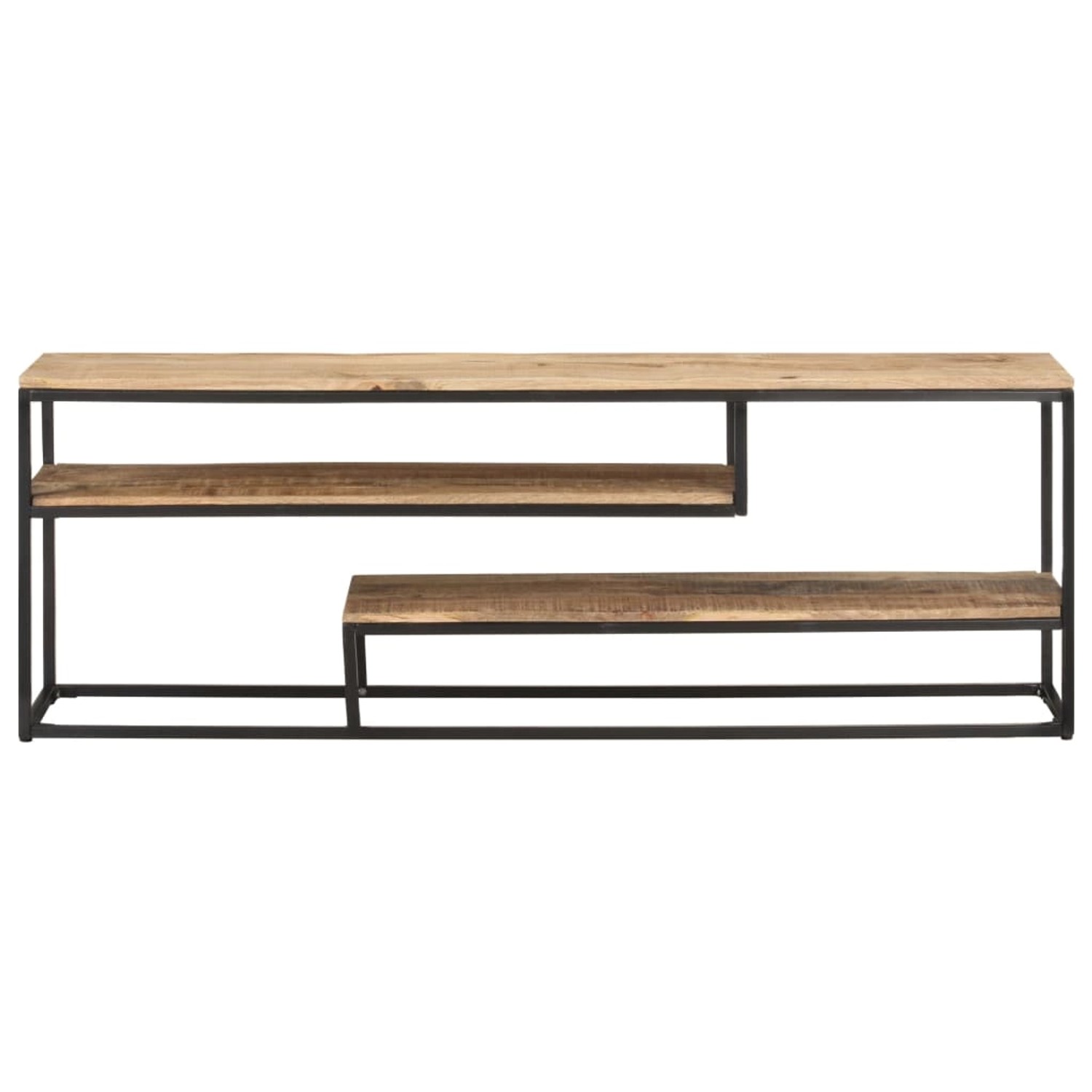 VidaXL TV-Schrank 130x30x45 cm Raues Mangoholz günstig online kaufen