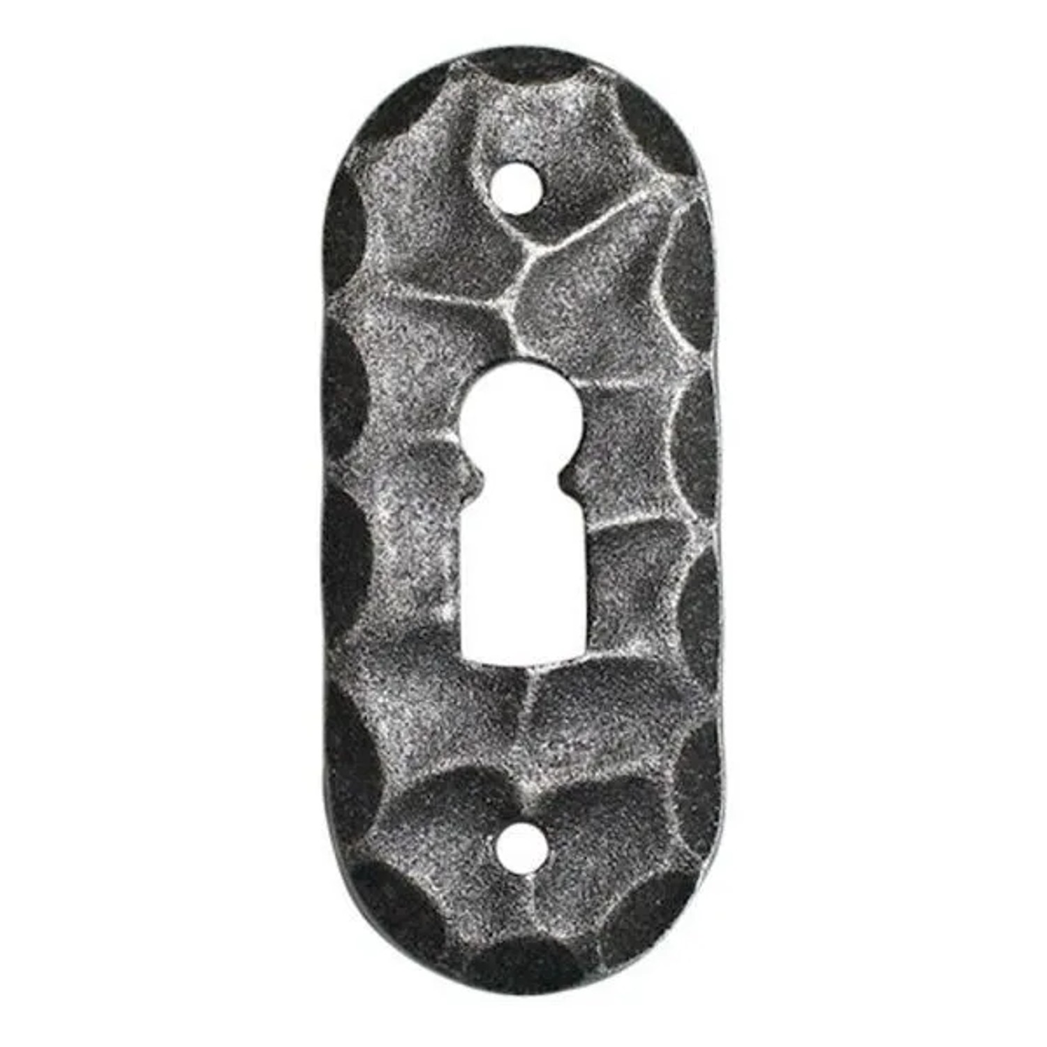 FeNau Schlüsselrosette Maße 72x30 mm Stahl Roh S235JR