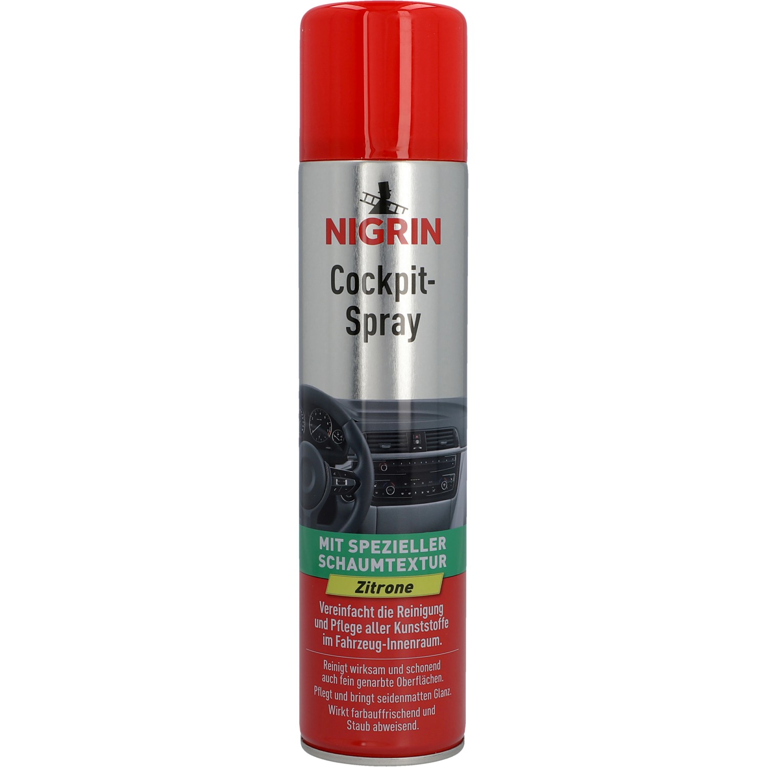 Nigrin Cockpit-Spray Zitrone 400 ml