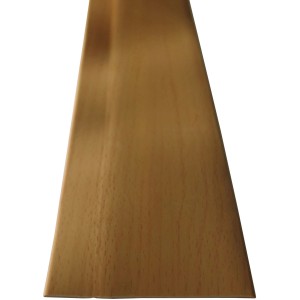 Selbstklebender Knickwinkel aus Buche, 48 mm x 13 mm, 10000 mm Länge.