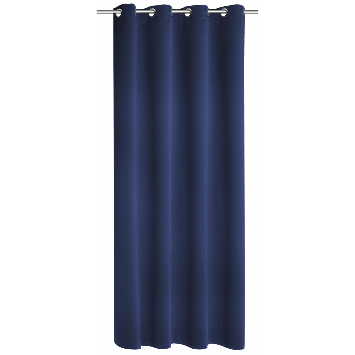 Ösenschal Blackout Mia Blau 245 cm x 140 cm günstig online kaufen