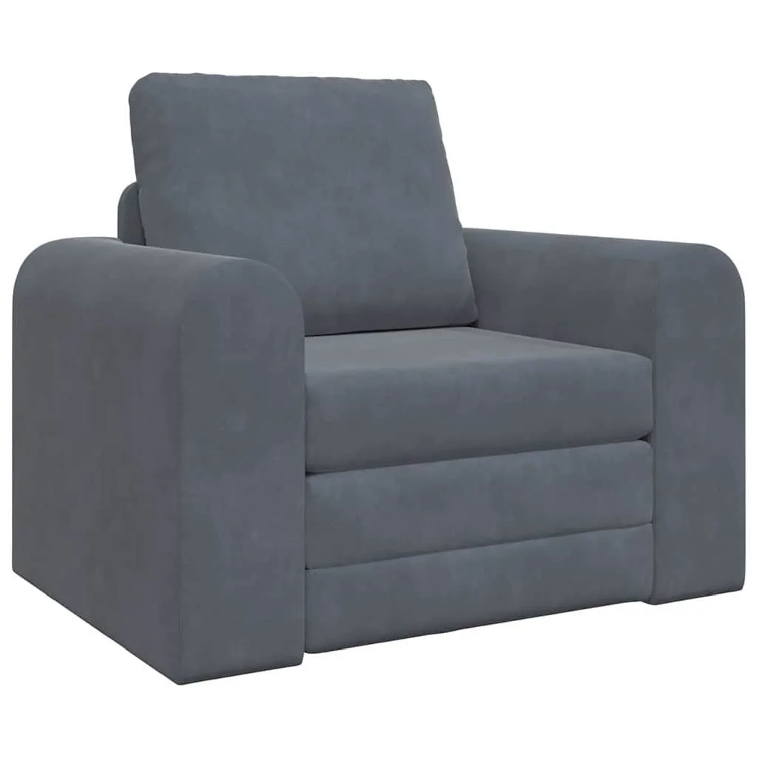 vidaXL Schlafsofa Dunkelgrau 98 x 71 x 83 cm Samt 4106667 günstig online kaufen