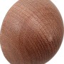 Endkappe Sapelli für 40 mm Holzhandlauf, Detailansicht.