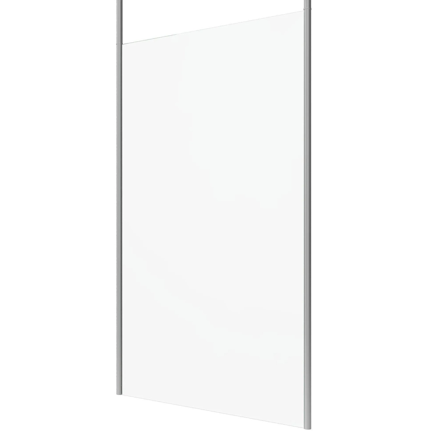 Aquabatos Offene Walk In Dusche Duschwand 8mm Nano Duschtrennwand Duschabtrennung 102 x 200 cm Einscheibensicherheitsglas