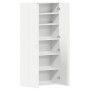 vidaXL Schuhschrank mit Regal Weiß 80 x 35,5 x 180 cm Holzwerkstoff 3333836_5