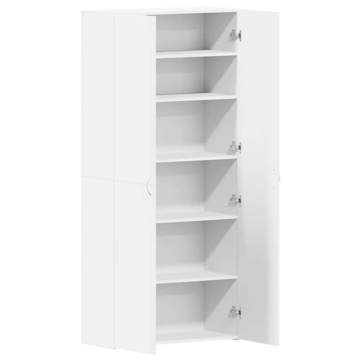 vidaXL Schuhschrank mit Regal Weiß 80 x 35,5 x 180 cm Holzwerkstoff 3333836_5