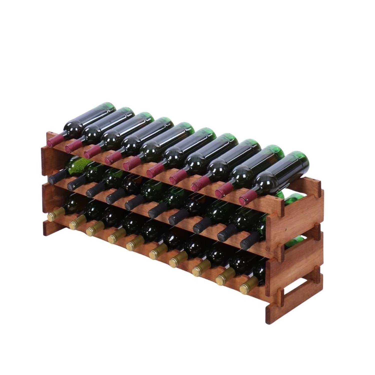 PROREGAL Weinregal VINOTECA FLEX PRO HxBxT 37x103x28cm 30 Flaschen Auf 3 Eb günstig online kaufen