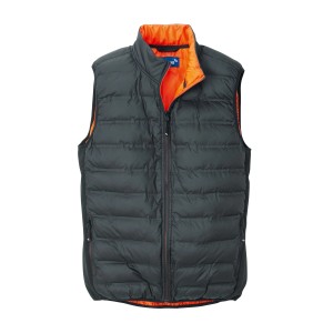 Scheibler Thermoweste Schönkirchen, Schwarz-Orange, Gr. L. Arbeitsweste mit warmem Futter.