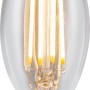 E14 LED-Filament Lampe, 4,2W, Extrawarm, 470 Lumen, EEK: E, Höhe 9,7 cm.