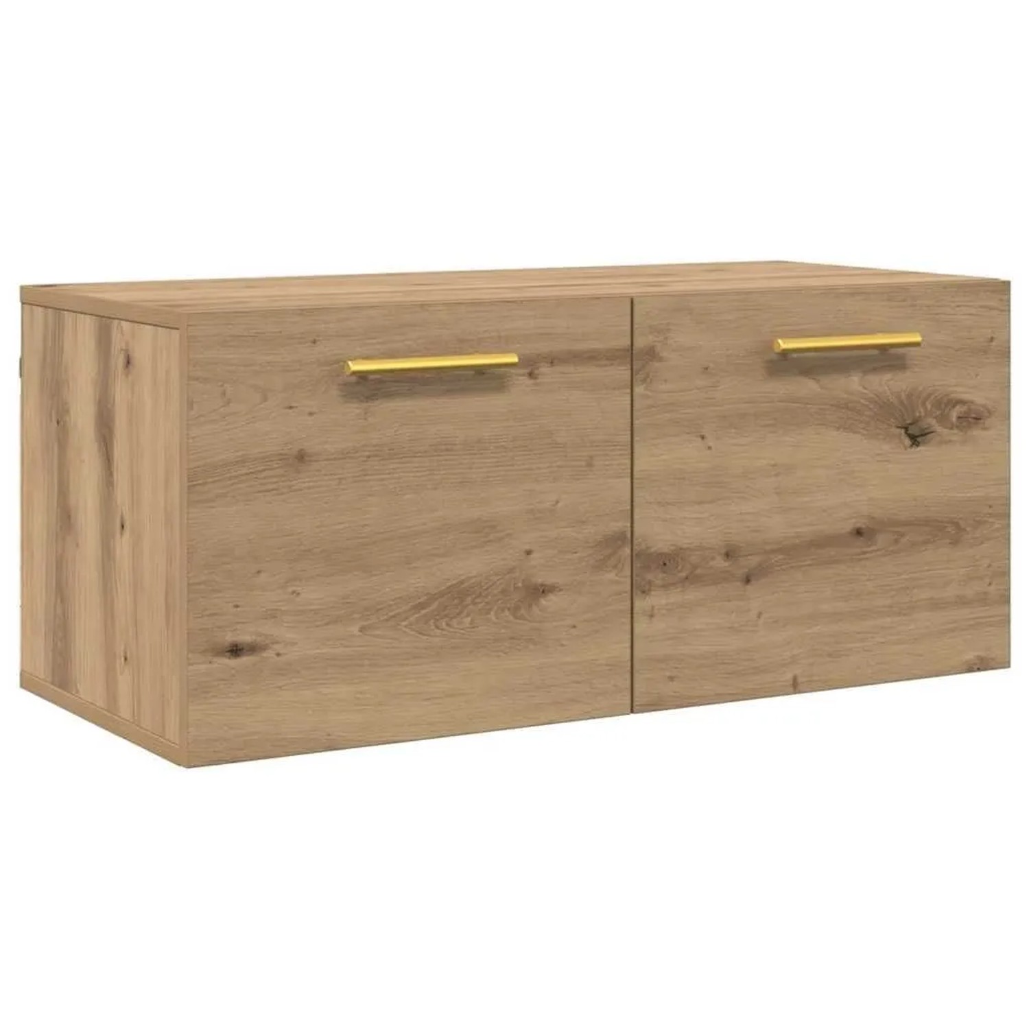 vidaXL Wandschrank Artisan-Eiche 80 x 36,5 x 35 cm Holzwerkstoff 879556 günstig online kaufen