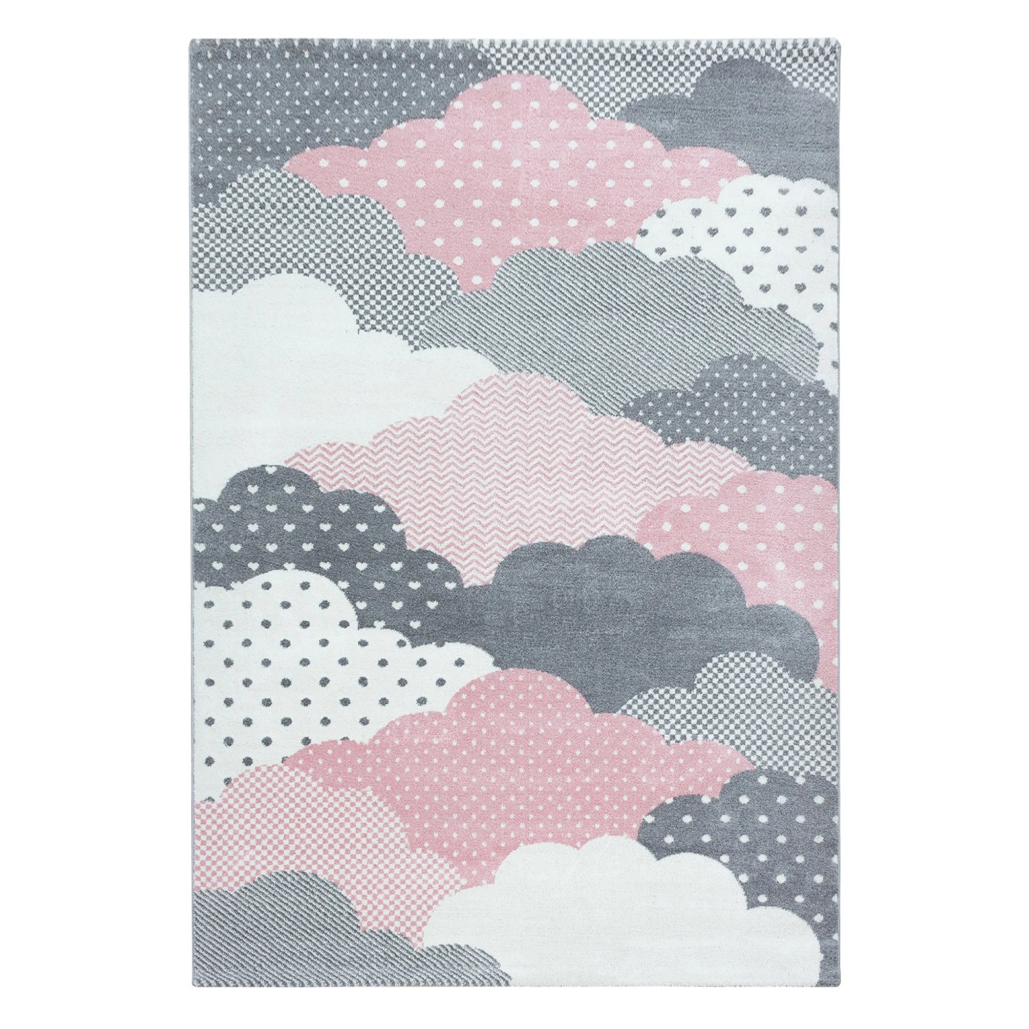 Ayyildiz Kinderteppich Bambi 820 Pink 120 cm x 170 cm günstig online kaufen
