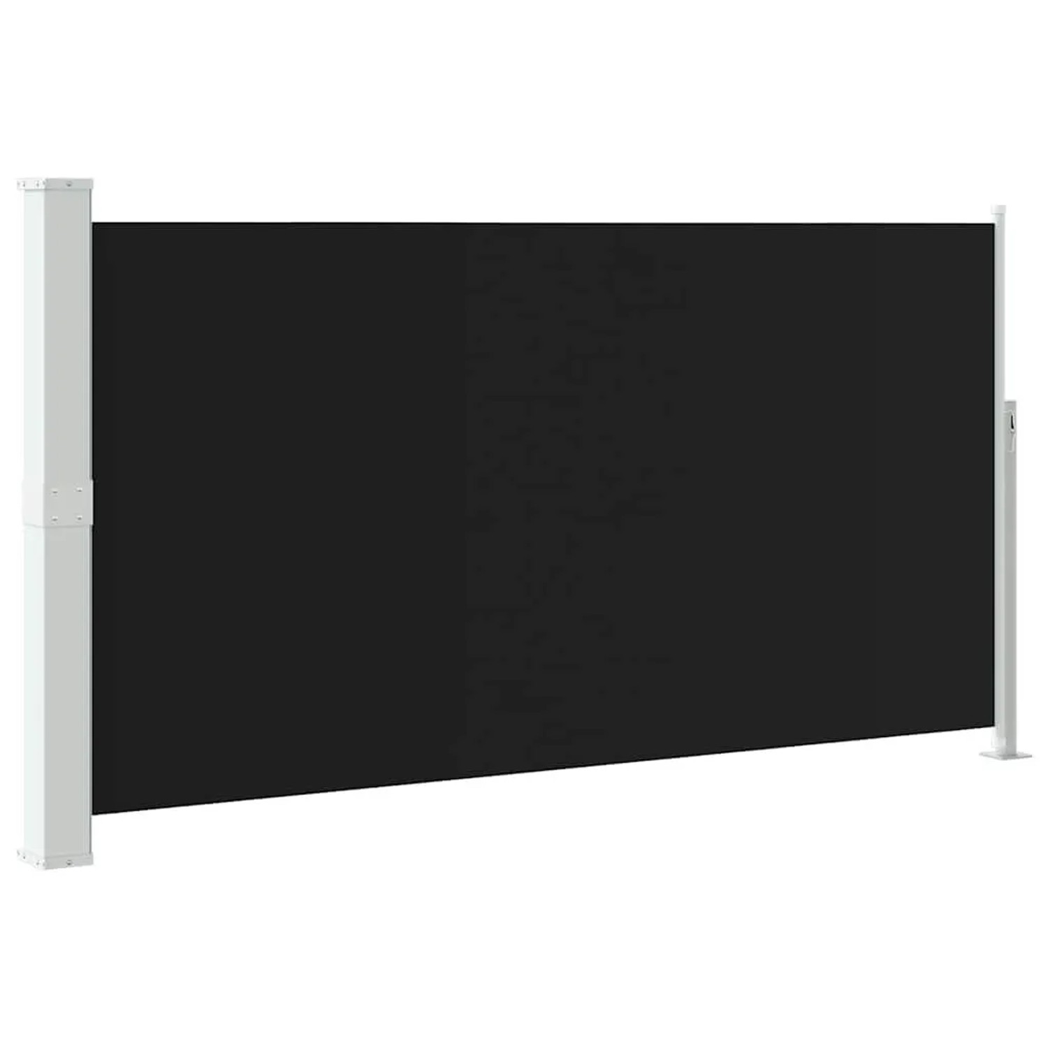 vidaXL Seitenmarkise 160x300 cm Schwarz 40809