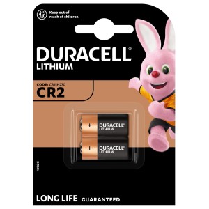 Duracell Lithium CR2 Batterien, 2er-Pack. Hochleistungs-Batterien für Smart-Home-Geräte und mehr.