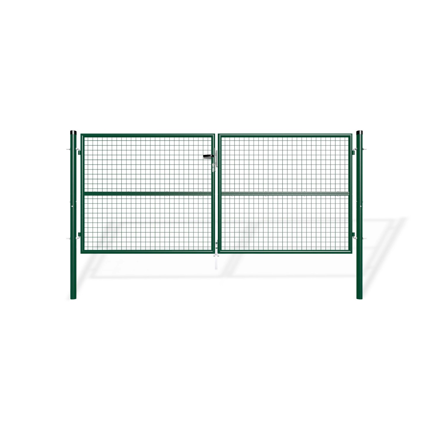 Casanoov Doppelflügeliges Zauntor 3M Olga H 130Cm Grün günstig online kaufen