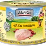 Mac's Katzen-Nassfutter Geflügel & Cranberry, 200g Dose. Getreidefrei, hoher Fleischanteil.