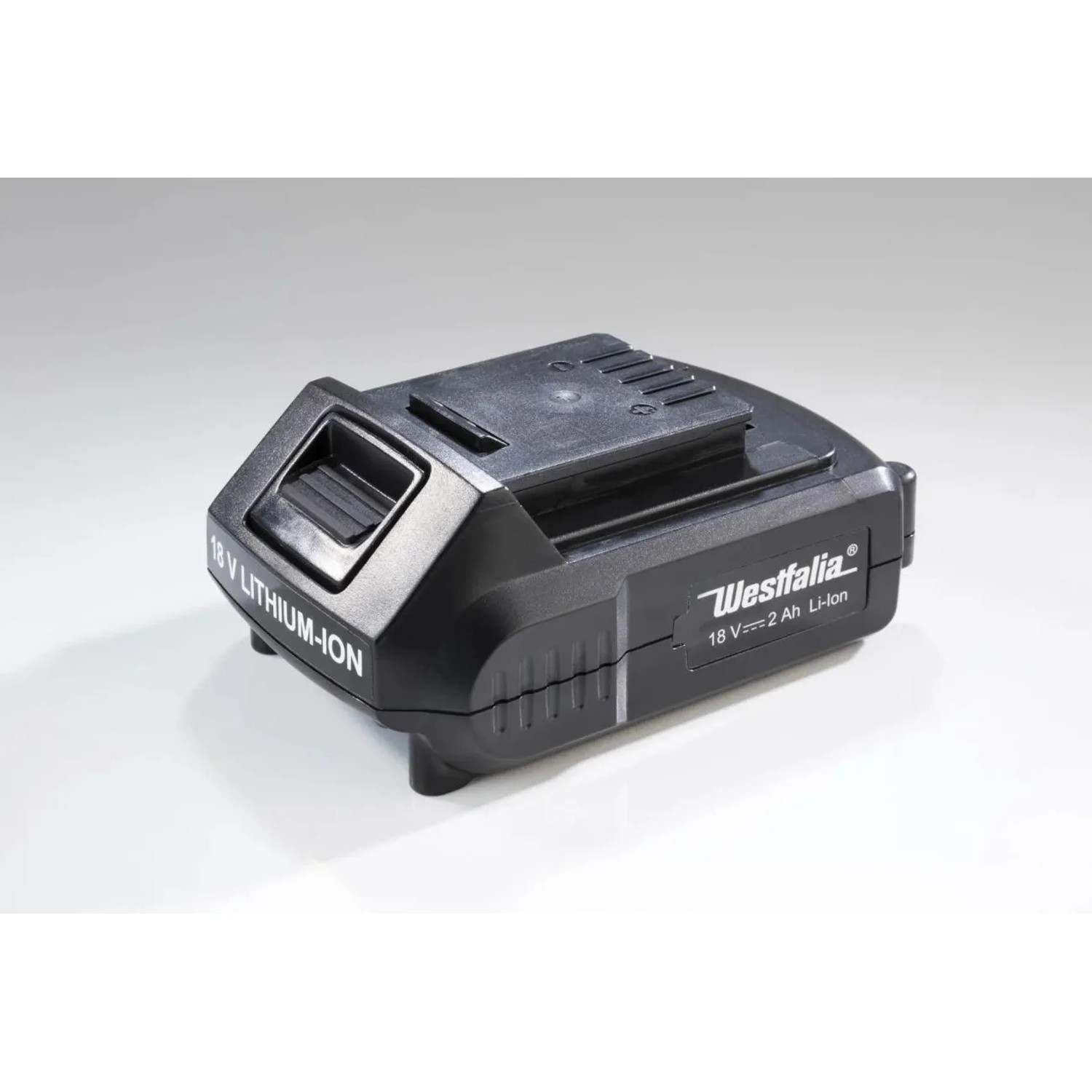 Westfalia Lithium-Ionen-Akku 18V 2,0 Ah, schwarz, für Westfalia 18V Geräte.