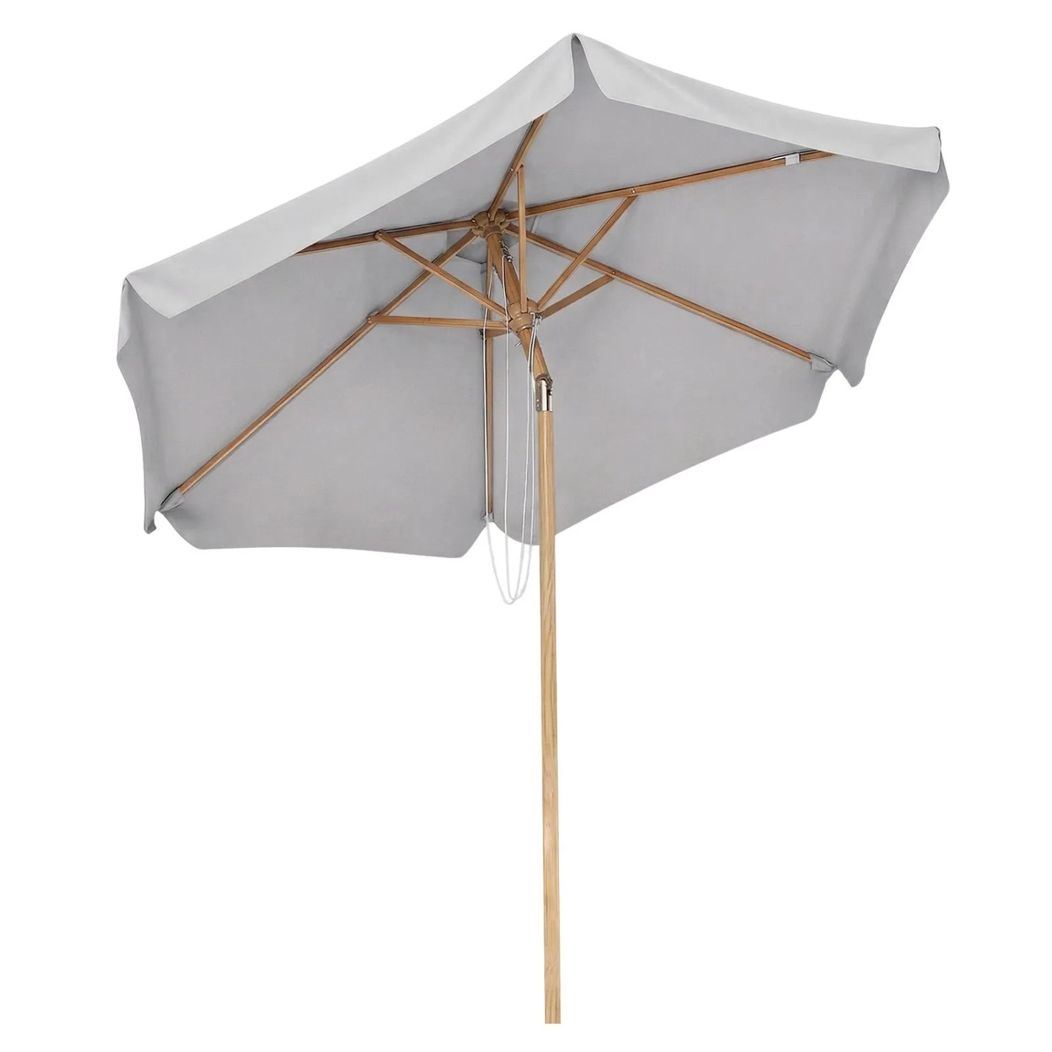 Sekey Sonnenschirm 200 cm Holzoptik Knickbar UV Schutz 50 Balkonschirm Garten Terrasse