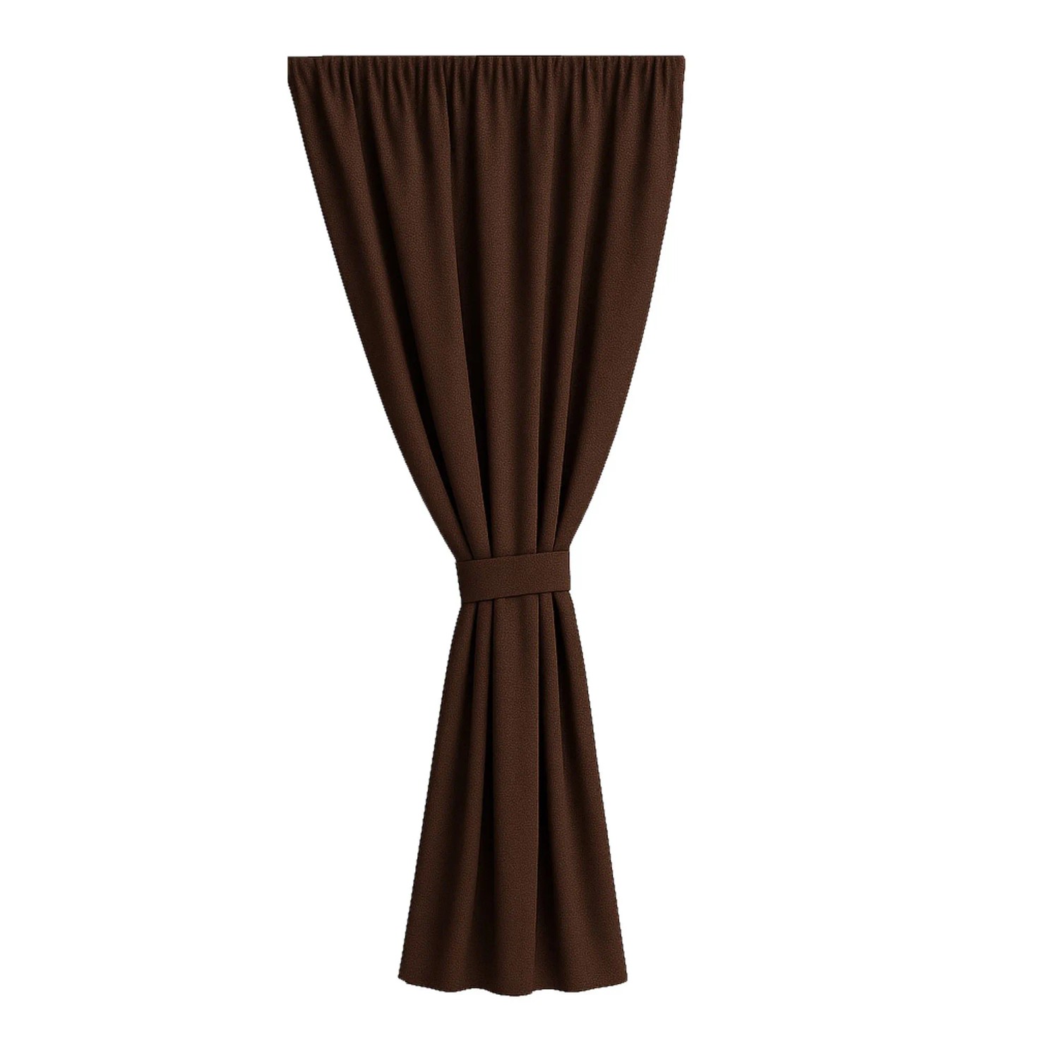 Setgarden Curtain Garden Outdoor Vorhang 155 × 220 cm – Balkon Vorhang 1tlg Braun