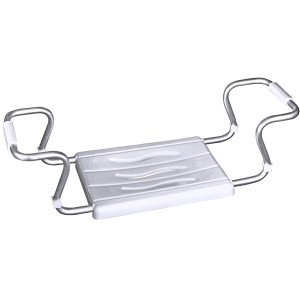 Wenko Badewannensitz Secura, weiß, mit Stahlrohrgestell für mehr Sicherheit im Bad.