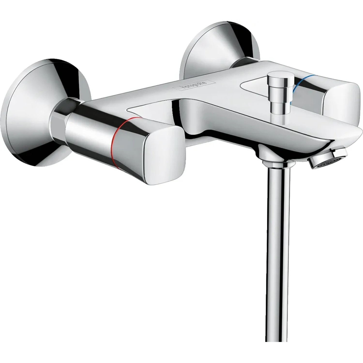 Hansgrohe Logis Wannenarmatur Unterputz Schwarz 71405670 | BÄDERMAXX