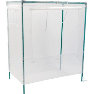 Pergart Hochbeetabdeckung eckig, 55x88x105cm, Zubehör für Hochbeete, Schutz vor Schädlingen und Niederschlag.