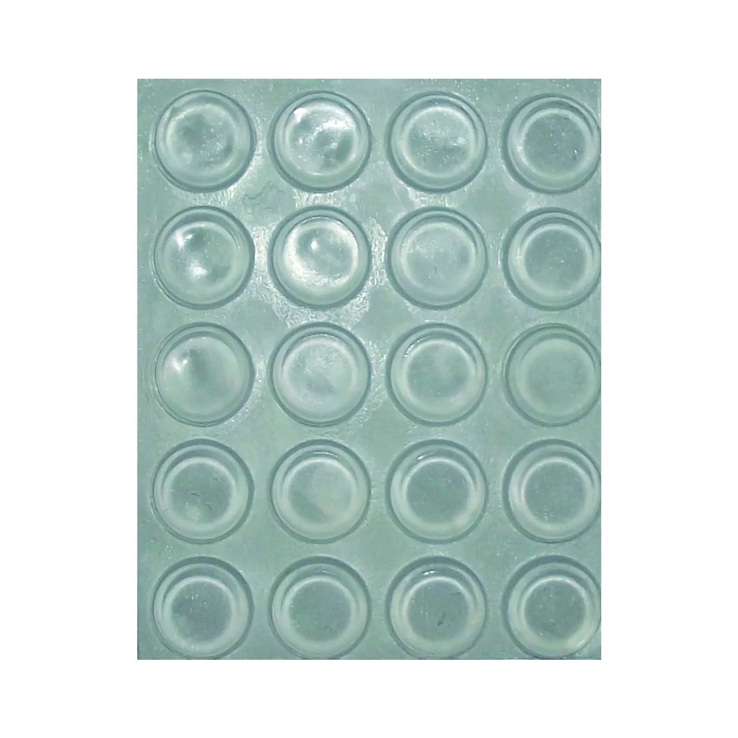 Simausrom Türanschlagdämpfer TDK1 Selbstklebend Ø 13x4 mm Kunststoff Transparent