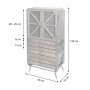 MCW Hochschrank F91 Industrial Tanne Holz Metall 128x60x33cm_9