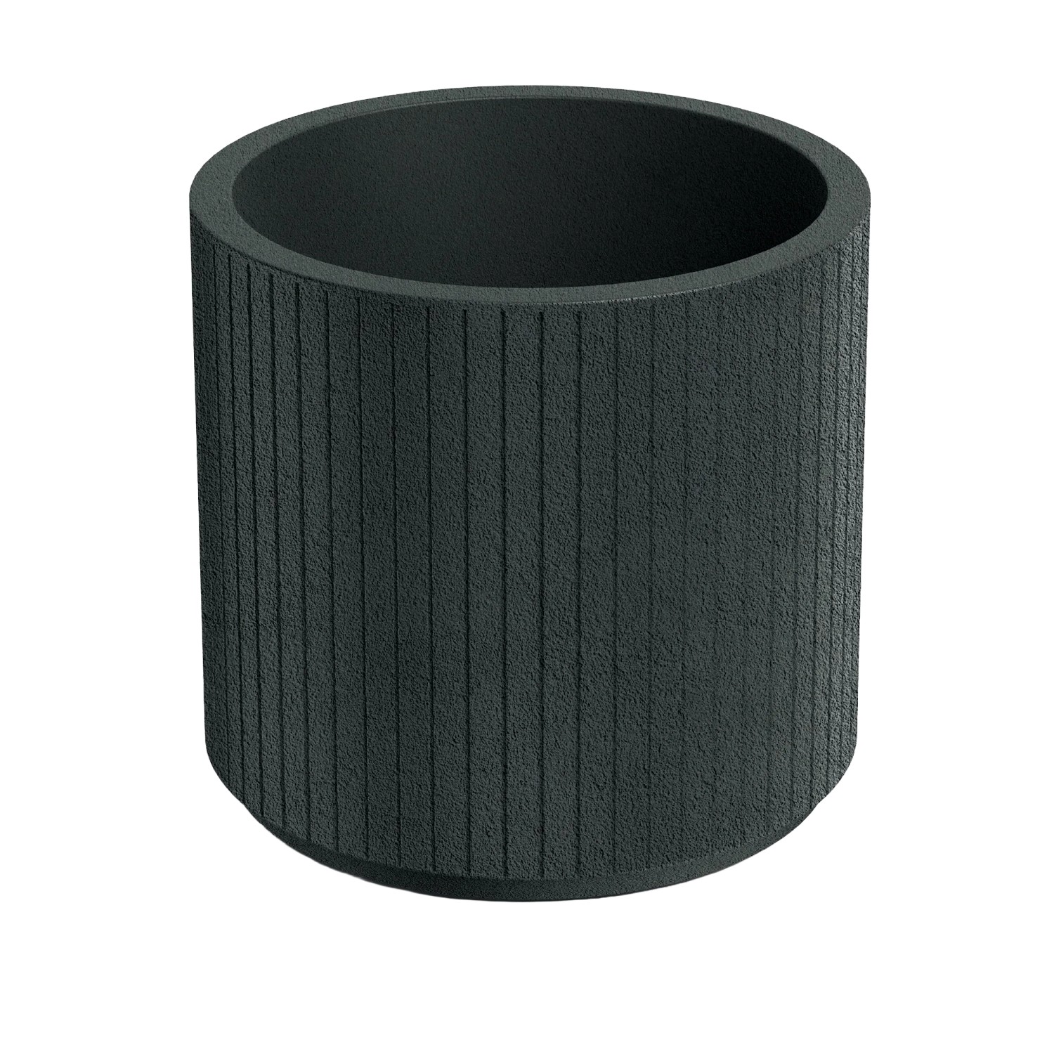 Prosperplast Blumentopf Coro Ø 36 cm x 40 cm Charcoal