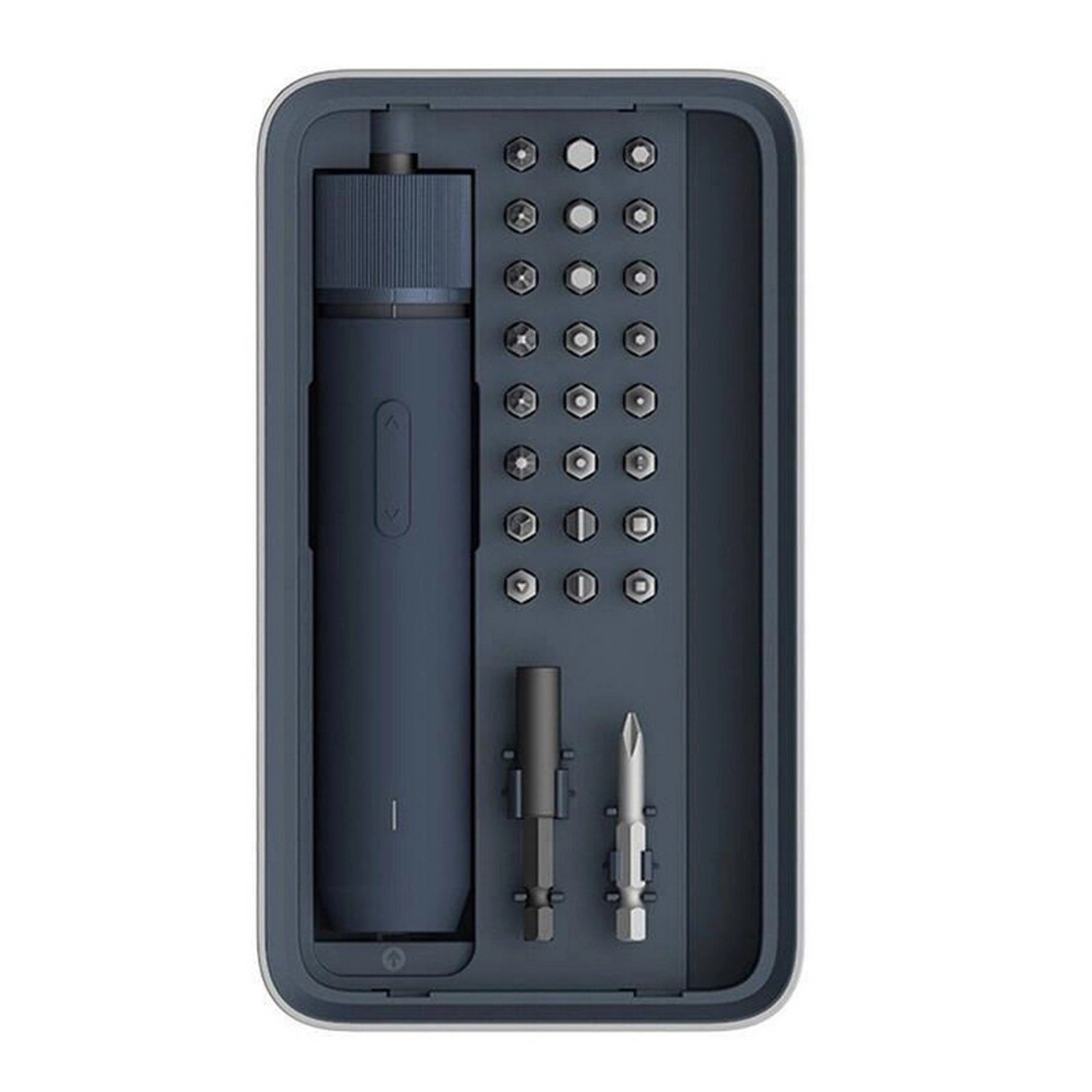 Hoto Schraubendreher-Set Blau mit 25 Bits inkl. Magnetische Aufbewahrungsbo günstig online kaufen