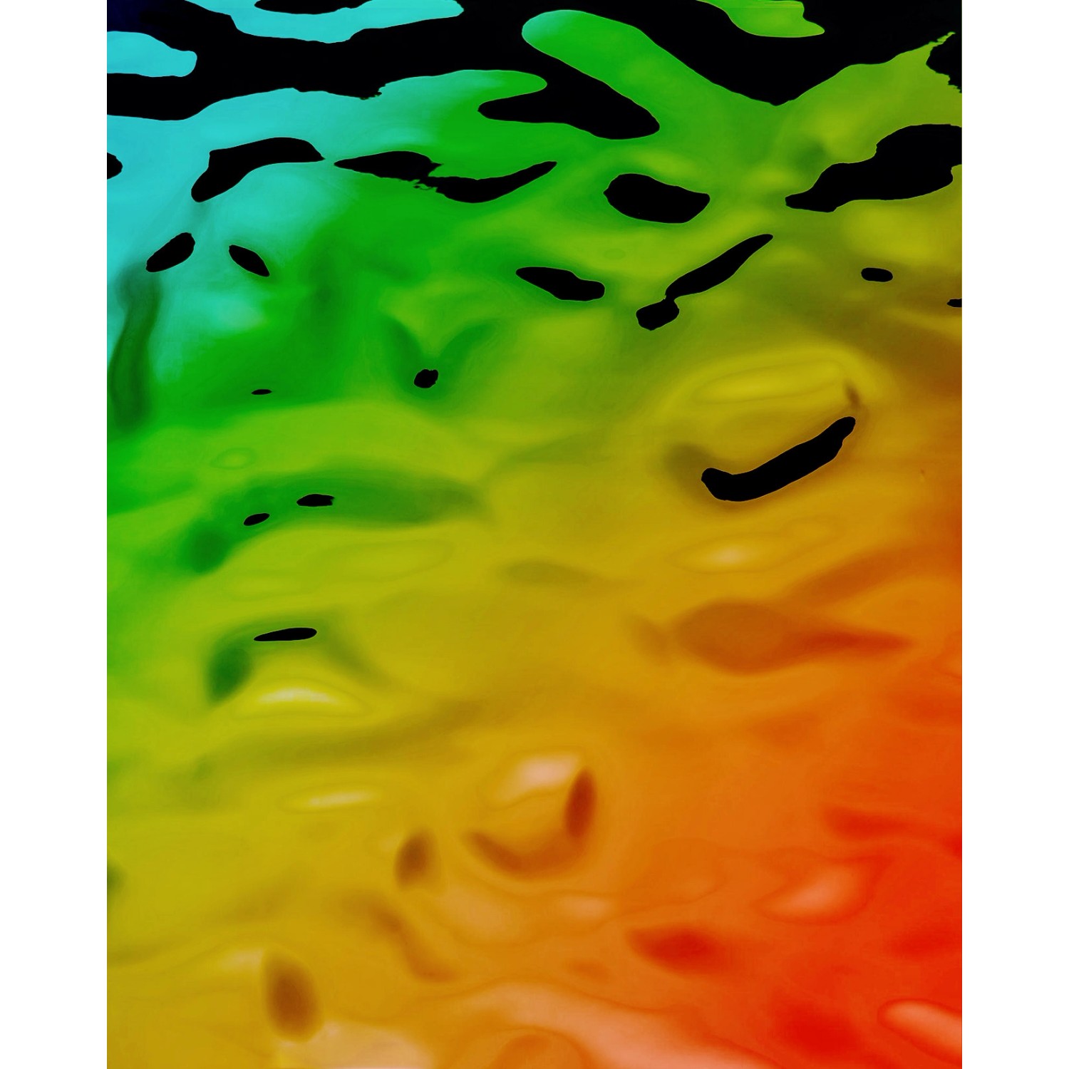 WALLFACE 27743 OCEAN Rainbow Wandpaneel Metall-Optik Holographisch Grün 260 günstig online kaufen