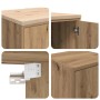vidaXL Garagenschränke 6 Stk Artisan-Eiche Holzwerkstoff 3328349_13