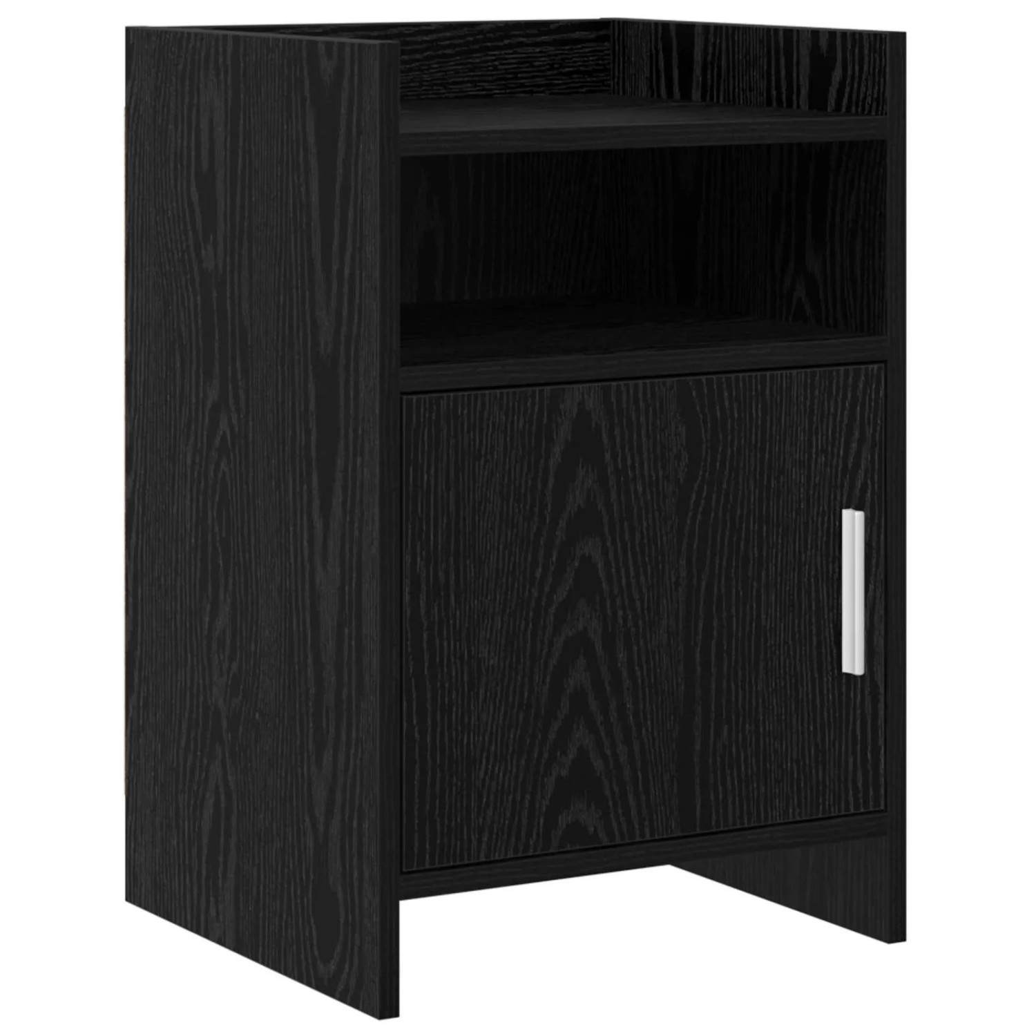 vidaXL Nachttische Schwarze Eiche 40 x 36 x 60 cm Holzwerkstoff 8011037